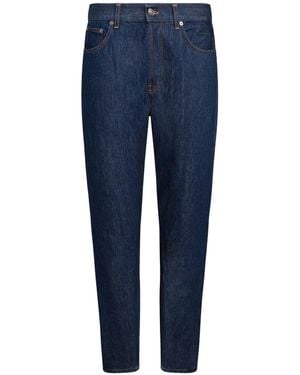 Dondup Logo Jeans - Blue