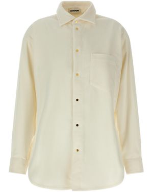 DARKPARK Anne Corduroy Shirt - White