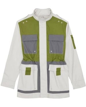 A_COLD_WALL* Diamond-Shaped Pastel Casual Jacket - Green