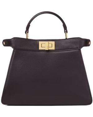 Fendi Peekaboo Iseeu Small Tote Bag - Blue