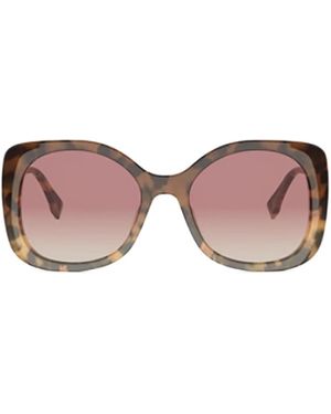 Fendi Eyewear Square Frame Sunglasses - Pink