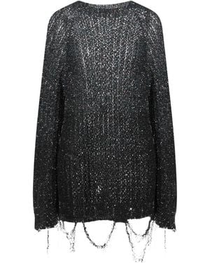 Maison Margiela Solid Colour Knitted Top - Grey