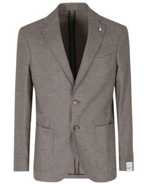 L.B.M. 1911 Long-Sleeve Blazer - Gray