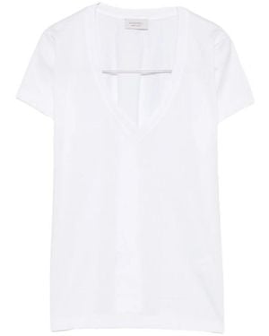 Mazzarelli V-Neck T-Shirt - White