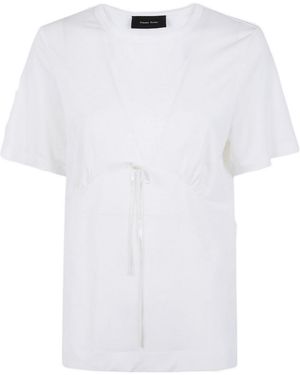 Simone Rocha Strapped Top - White