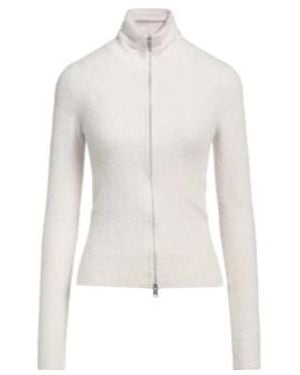 Isabel Marant Knitted Long-Sleeved Jacket - White
