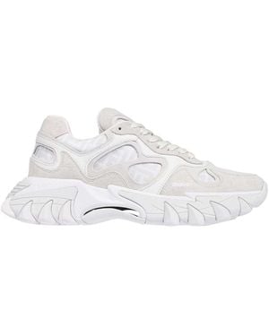 Balmain B Eats Panelled Trainers - White