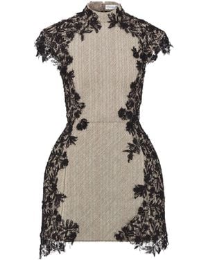 Dior Short Flared Dress - Black