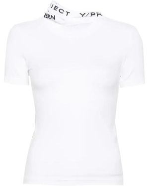 Y. Project Evergreen Triple-Collar T-Shirt - White