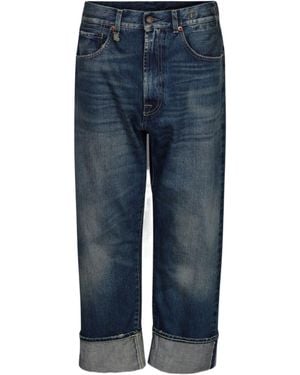 R13 Cuffed X-Bf Jeans - Blue