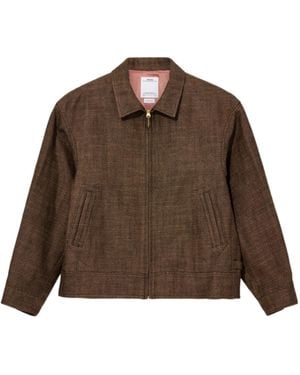 Visvim Classic Zip-Up Casual Jacket - Brown