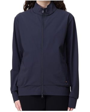Save The Duck High-Neck Long-Sleeved Sweatshirt - Blue