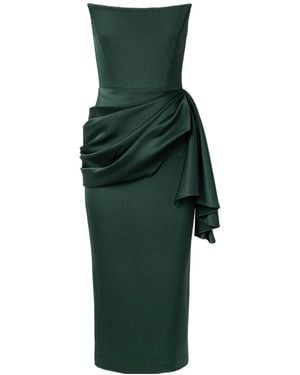 Alex Perry Strapless Dress - Green