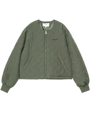 Carhartt W Elma Quilted Zip Jacket - Green