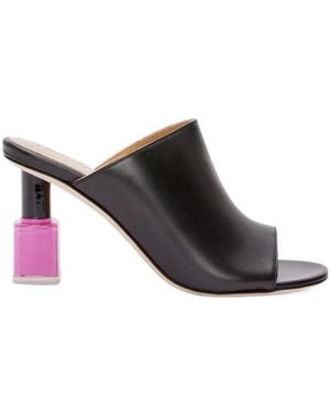 Loewe Nail Polish Mule - Black