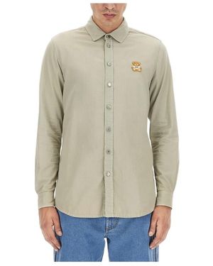 Moschino Long-Sleeved Shirt - Natural