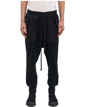 Thom Krom Pocket Jersey Track Trousers - Black