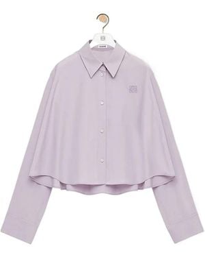 Loewe Trapeze Shirt - Purple