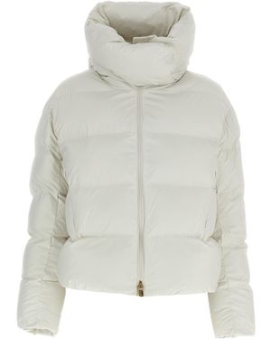 Pinko Hoodie Padded Jacket - Grey
