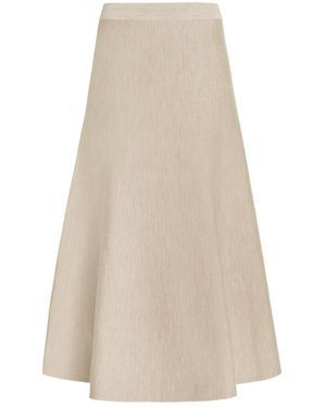 Gabriela Hearst Elastic Waist Skirt - Natural