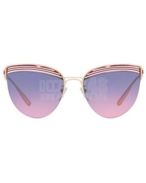 BVLGARI Cat Glasses Sunglasses - Purple
