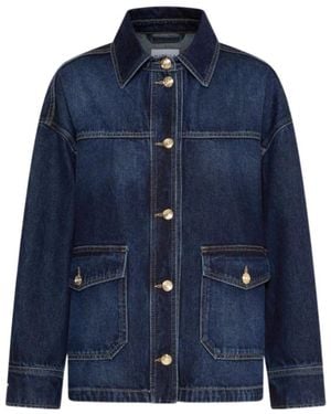 Marella Denim Shacket - Blue
