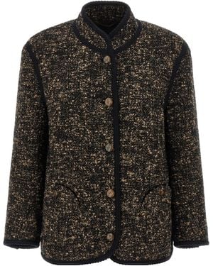 Blazé Milano 'Katara Curly' Blazer - Black