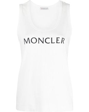 Moncler Sleeveless Vest - White