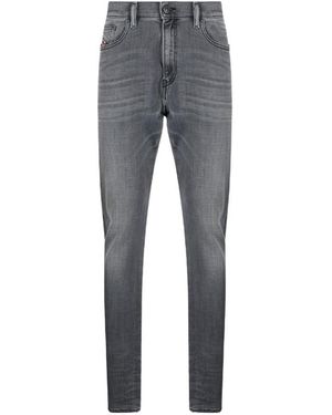 DIESEL D-Amny Mid-Rise Slim-Fit Jeans - Grey