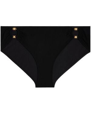 Celine Triomphe Swimsuit Bottom - Black