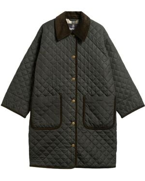 Barbour Giacca Trapuntata Carly - Black