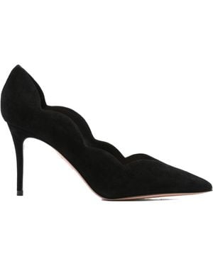 Aquazzura Petal Court Shoes - Black
