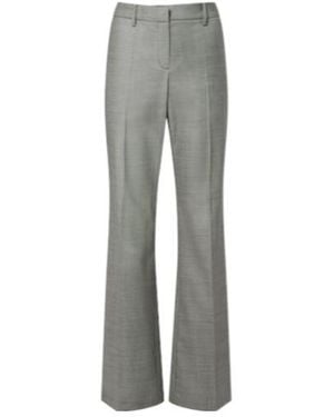 Magda Butrym Wool Straight Pants - Gray