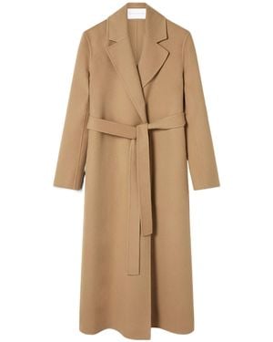Stella McCartney Double-Faced Belted Trench Coat - Natural