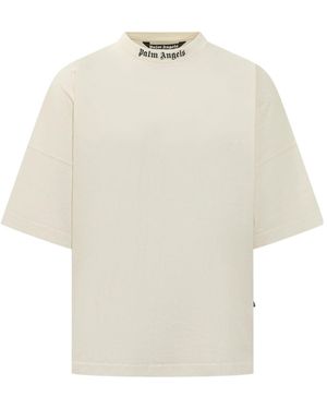 Palm Angels Classic Logo Oversized T-Shirt - White