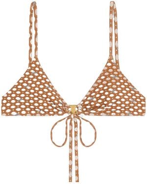 Celine Triomphe Triangle Top - Metallic