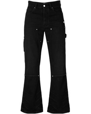 Amiri Cargo Flared Jeans - Black