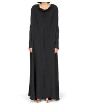 The Row Long Sleeve Dress - Black