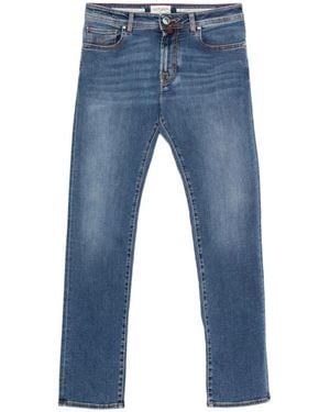 Jacob Cohen Cotton-Blend Jeans - Blue