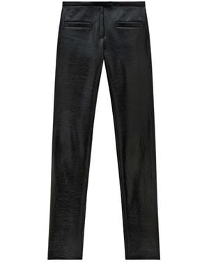 Courreges Courrèges Straight Leg Tailored Pants - Black