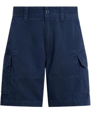 Ralph Lauren Polo Gellar Relaxed Fit Twill Cargo Shorts - Blue