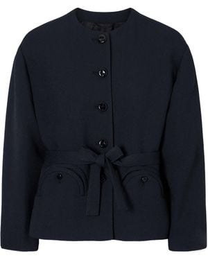Blazé Milano Dales Crepe Jacket - Blue