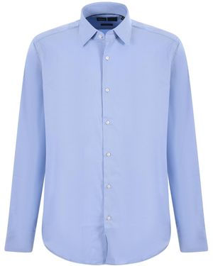 BOSS Long-Sleeved Shirt - Blue