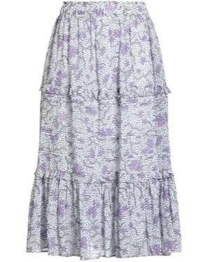 Isabel Marant Printed Midi Skirt - Blue