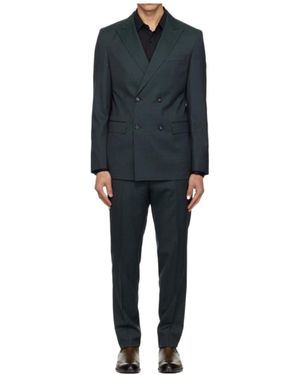 BOSS Double-Breasted Two-Piece Suit - Black