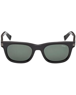 ZEGNA Rectangular Frame Sunglasses - Multicolour