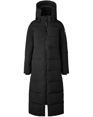 Canada Goose Mystique Quilted Hooded Parka Coat - Black