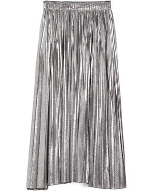 Weekend by Maxmara Gamma Pleated Skirt - Gray