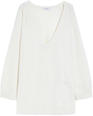 Max Mara Wool And Cashmere Pullovers - White