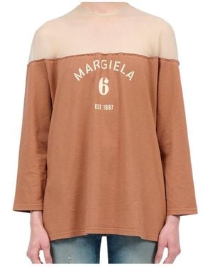 MM6 by Maison Margiela Printed T-Shirt - Orange